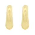 thumbnail image 1 of Arete Liso Pulido Chapa de Oro 18K Horoz WH522, 1 of 5