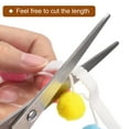 thumbnail image 3 of Uxcell 5 Yards Pom Pom Ball Fringe Trim Ribbon Sewing for DIY Crafts Mixed Color, 3 of 6