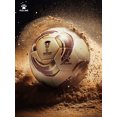 thumbnail image 4 of Balón de fútbol KELME de PU termosellado para la Copa Asiática 2024, tamaño oficial de partido 5, balón de entrenamiento de fútbol rojo de alta calidad, 4 of 5