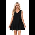 thumbnail image 1 of Minivestido Sin Mangas Negro Talla XL, 1 of 7
