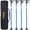 Blue, variant on 4-Pack Adjustable Support Pole System, Heavy Duty Steel 3rd Hand Tool (45-114") for Cabinets, Drywall, Jacks & Construction