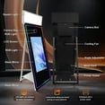 thumbnail image 5 of Magic Mirror Photo Booth 65inch Machine with 43inch Touch Screen Machine with Square Light and Flight Case for Events, 5 of 8