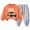 A189-Orange, variant on Ccpelsie Boys 2-Piece Fall Winter Outfit Set Long Sleeve Shirt and Pants Kid Clothes Casual Daily Wear(Orange,6-7 Years)