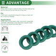 thumbnail image 4 of Anillo de Sello de Aceite Universal Labio UN Sello de Eje Rotativo 22x32x10mm Alta Presión TPU Verde 5 Pcs, 4 of 7