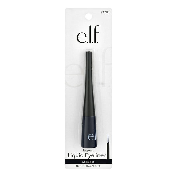 e.l.f. Expert Liquid Liner, Midnight, 0.14 fl oz