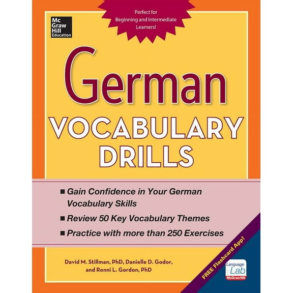 German Vocabulary Drills, (Paperback)