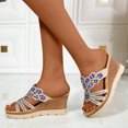 thumbnail image 5 of Samickarr Summer Slippers For Women Indoor And Outdoor Wide Women's Thick Sole Shoes Ladies Beach Sandals Summer Non-Slip Causal Slippers, 5 of 8