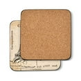 thumbnail image 3 of Pimpernel Postcard Sketches Square Coasters, Set Of 6 4.25", 3 of 7