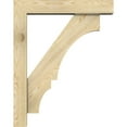 thumbnail image 3 of Ekena Millwork 6"W x 30"D x 38"H Balboa Block Rough Sawn Bracket w/ Offset Brace, Douglas Fir, 3 of 25