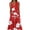 #0142-Red, variant on Dresses for Women Luau Party Summer Floral Sleeveless Sundress V Neck Cinched Waist Long Dress