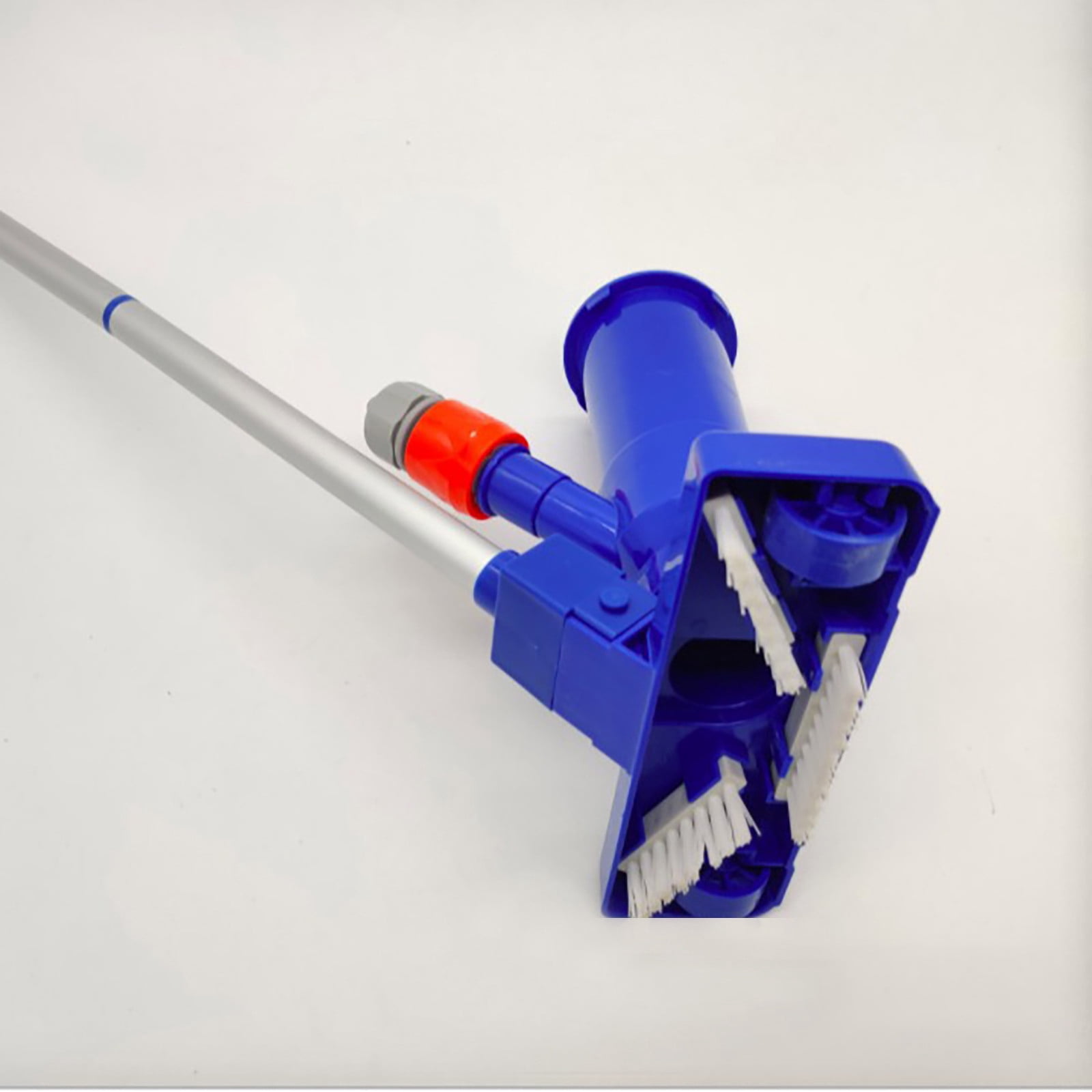 Above Ground Pool Vacuum Kit - 4-Section 59" Telescopic Pole with Jet Cleaner & Brush for Spas, Ponds, Lakes & Fountain Maintenance