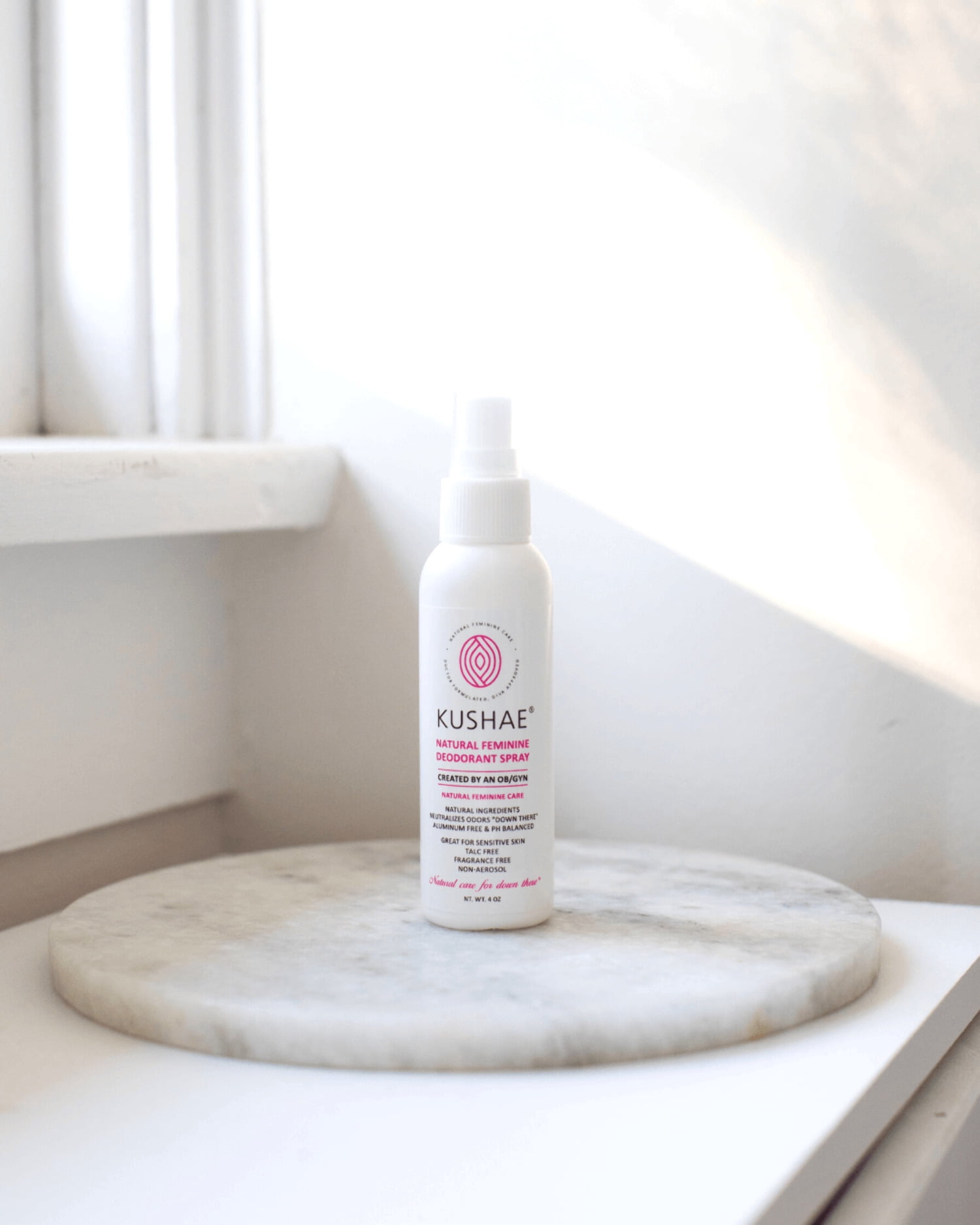 Kushae HG2562726 1-4.3 oz Feminine Deodorant Spray - Set of 2