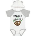thumbnail image 3 of Inktastic Pawpaw Loves Me Cute Sloth and Baby Boys or Girls Baby Bodysuit, 3 of 5