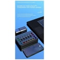thumbnail image 2 of 48V Sound Card Audio Mixer Rechargeable Audio Interface RGB Mixer with XLR Microphone Interface for Podcasting/Recording, 2 of 5