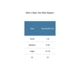 thumbnail image 4 of CTM  Open Toe Slide House Slippers (Men), 4 of 5