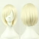 thumbnail image 1 of Pelucas con flequillo para mujer, peluca ondulada suelta, peluca de moda para chica, peluca natural corta y recta, flequillo inclinado, peluca recortada con bandas para el cabello en la cara., 1 of 2