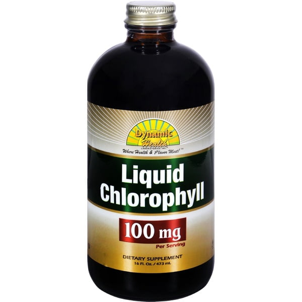 Dynamic Health Liquid Chlorophyll - 100 mg - 16 fl oz