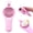 1 Pc Pink, variant on DUOYOU 2 In 1 Strawberry Slicer Cherry Pitter Fruit Cutter Kitchen Gadgets for Tomatoes Grapes Olives Green