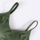 thumbnail image 3 of Camisetas de Manga Corta para Mujeres Camisola de Cuello en V en Forma de I Parte Trasera Plegada Yoga Tank Top Casual Poliéster Longitud Regular, 3 of 6