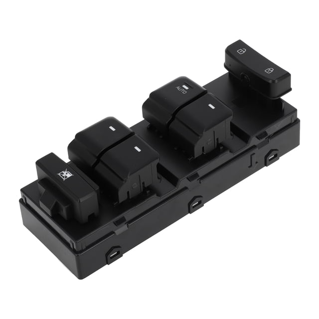 Interruptor de ventana eléctrica Unique Bargains No.93570C1000 para el lado del conductor delantero izquierdo para Hyundai Sonata 2015-2019 Negro
