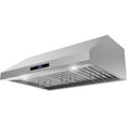 thumbnail image 6 of Streamline 30 in. Magherno Ductless Undermount 406 CFM Range Hood in Brushed Stainless Steel with Baffle Filters, Touchpad Control, LED Lights, 6 of 9