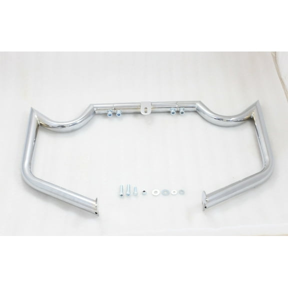 BAGGER Highway Crash Bar Engine Guard For 1991-2017 Harley Dyna Super Glide Street Bob Chrome
