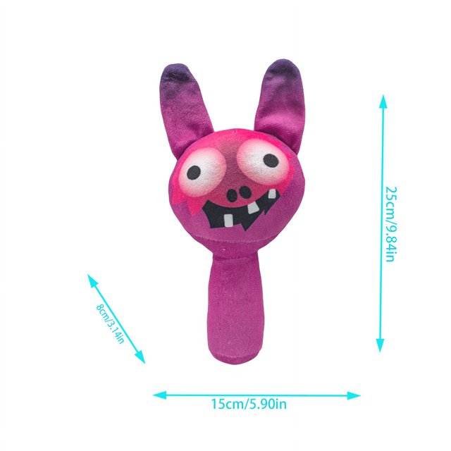 9,8 pulgadas Sprunki juguetes de peluche Incredibox muñecos de peluche peluches juego de terror muñecos de peluche de dibujos animados almohada regalos de navidad
