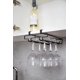 thumbnail image 2 of BRILLAR Soporte de vidrio negro para mueble de cocina - 1 pieza, metal, 26*21,6*4,6 cm, 2 of 5