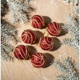 thumbnail image 2 of 6PCS Foam Christmas Ball Christmas Tree Ornaments, Farmhouse Christma Decoration, 2 of 3