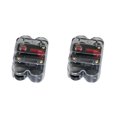 thumbnail image 4 of xinxixnxx Car Auto Audio Radio In Line Breaker Fuse Circuit For DC 12V Black 200A 2Set, 4 of 6