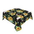 thumbnail image 2 of Wukai Sunflower Skull Boho Waterproof Tablecloth for Kitchen Dining, Fits Square Tables for 2-4 Seats -54"x54", 2 of 7
