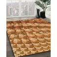 thumbnail image 2 of Ahgly Company Indoor Rectangle Patterned Cantaloupe Orange Area Rugs, 2' x 3', 2 of 6