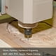 thumbnail image 5 of 2uds Grabado CNC Enrutador  6mm Vástago 0,2mm Punta 25 Grados Sólido Carburo 3 Flautas para Madera Acrílico PVC MDF Plástico, 5 of 5