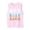 Pink*, variant on OSOLU Children Girls Tank Tops Crew Neck Coconut Tree Letter Gradient Print Outdoor Play Lightweight Sleeveless Vacation Beach Tops
