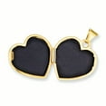 thumbnail image 3 of 14K Yellow Gold Plain Heart Locket, 3 of 3