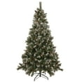 thumbnail image 2 of Northlight Real Touch™️ Pre-lit Snow Valley Pine Artificial Christmas Tree - 7.5' - Clear Lights, 2 of 9