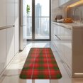 thumbnail image 4 of Red Green Checkerboard Checkered Pattern Kitchen Rug Mat,Kitchen Runner Rugs Non Skid Washable,Decorative Kitchen Floor Mats for Kitchen,Sink,Laundry,17"x47.2", 4 of 7
