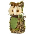 thumbnail image 4 of Northlight Spring Floral Owl Standing Figurine - 8.5" - Green, 4 of 6