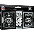 thumbnail image 2 of MasterPieces Officially Licensed NFL Las Vegas Raiders 2-Pack Playing cards & Dice set for Adults, 2 of 4