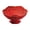 Red, variant on Luxury Tall-Legged Fruit Bowl Decorative Serving Platter ,Large Hand Painted Gold Whirlwind shaped Crystal Glass Decorative Bowl,for Table Centerpiece Anniversary Kitchen Countertop, Pink