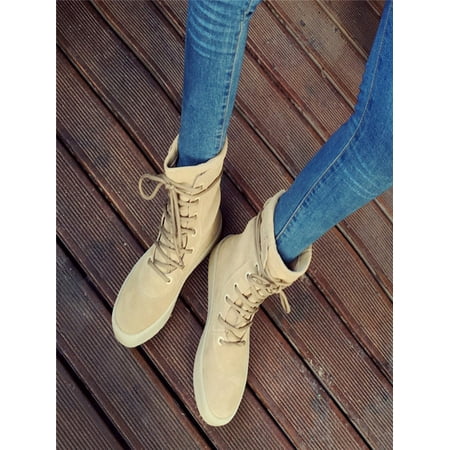 - Handmade Winter Crepe Bottom Women Boots Casual Season Fashion Boots KH/35