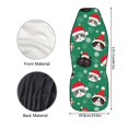 thumbnail image 6 of HUISEFOR Christmas Santa Cat Car Front Seat Covers Breathable Car Seat Covers Protector, Comfortable, Elastic, Soft, Anti Slip, Easy to Installation, Universal Fit for Most Cars SUV, 6 of 6