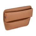 thumbnail image 1 of funtasica Seat Crevice Storage Box Easy to Install Professional PU for Glasses Brown Brown, 1 of 7