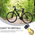 thumbnail image 4 of Soidarity Tija de sillín de bicicleta de montaña tubo de ciclismo resistente profesional Compatible 33,9mm * 580mm poste de asiento de bicicleta de alta Ciclismo Oro Soidarity OD023851-06, 4 of 6