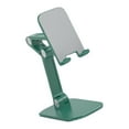 thumbnail image 3 of Desktop Cell Phone Holder Adjustable Foldable Portable Cell Phone Holder Desktop Phone Stand Green, 3 of 12