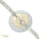 thumbnail image 2 of Pulsera de plata Ley 925 Imperial Jewelry estilo petatillo 18 CM, 2 of 5