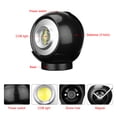 thumbnail image 4 of Sonducket Luz de pared COB impermeable Ultra 360 grados lámpara de giratoria ángulo de plástico luz nocturna para pasillo interior Ropa Deportiva, Zapatos, 4 of 5