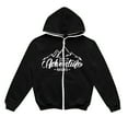 thumbnail image 4 of CONFREE Mens Hoodie Letter Prints Hoodies For Men Graphic Long Sleeve Casual Pullover Hooded Sweatshirts With Pockets, 4 of 4