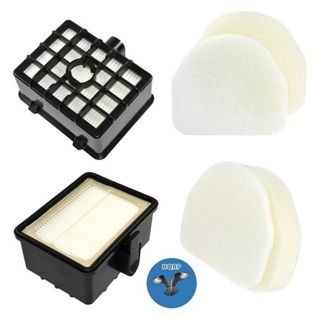 hqrp nv480 rotator upright rocket shark cleaner vacuum filter professional pack kit coaster replacement