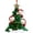 RD1, variant on XKHHLH Custom Family Christmas Ornament, Personalizable Resin Tree-Shaped Hanging Decoration, Blank for Writing Names, Xmas Tree Keepsake for Family & Grandchildren